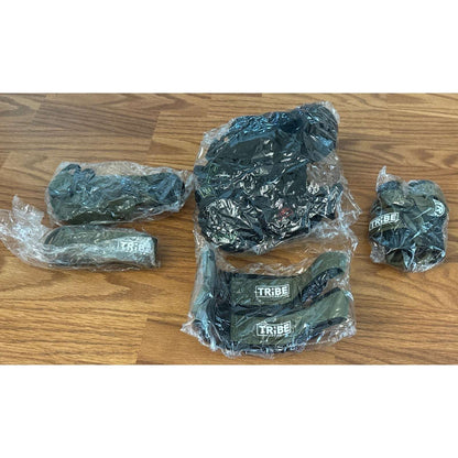 Tribe Lifting Ultimate Tube Resistance Band Set - Stackable Resistance 20-180lbs