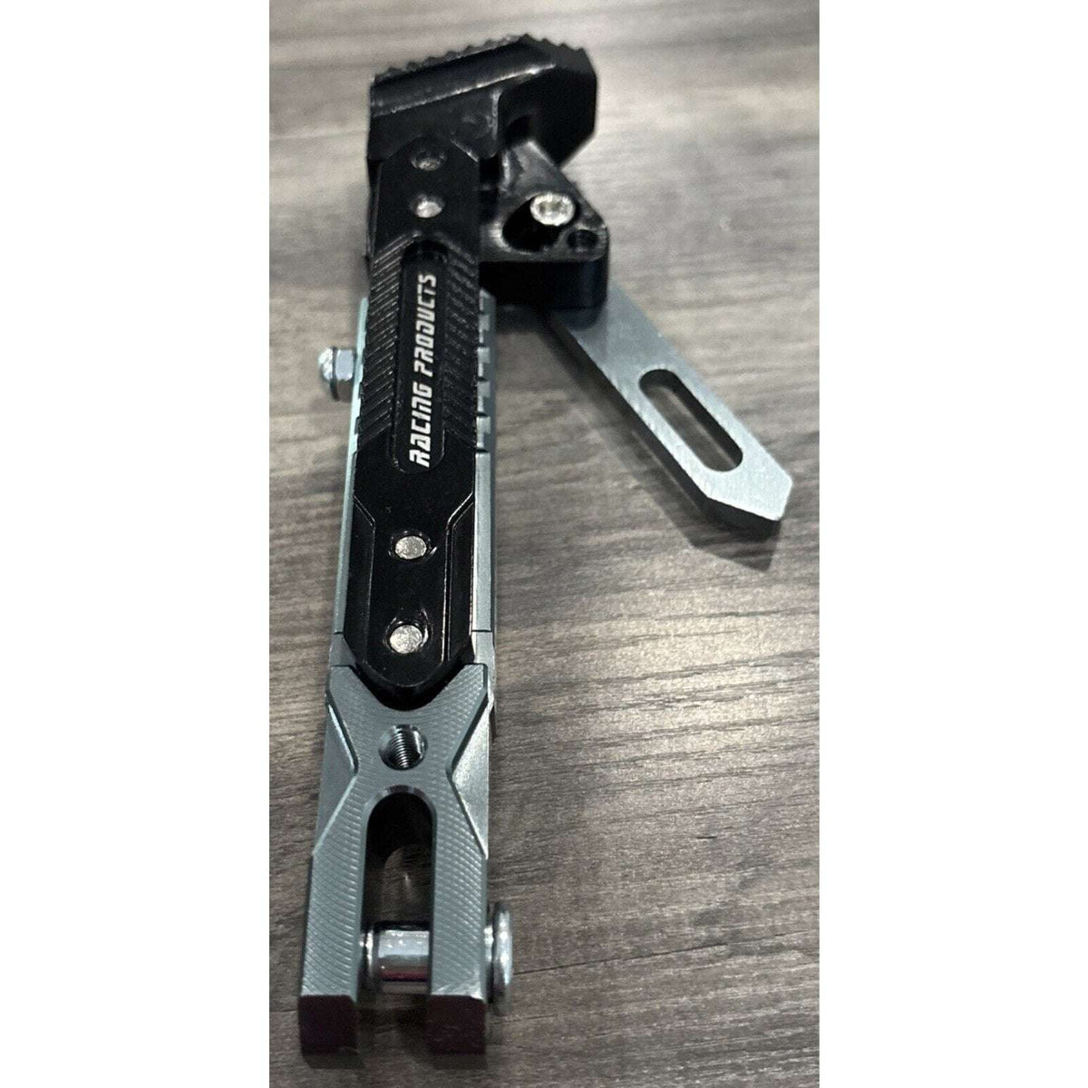 Motorcycle CNC Aluminum Alloy Kickstand Foot Side Support Adjustable READ