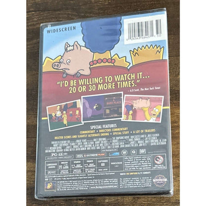 The Simpsons Movie (DVD, 2007) Widescreen New! Sealed!