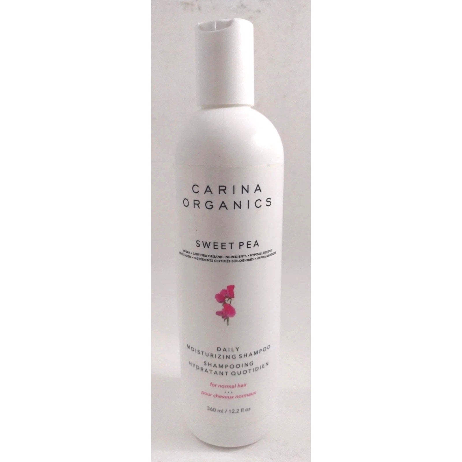 Carina Organics Sweet Pea Daily Moisturizing Shampoo - 360 ml / 12.2 fl oz