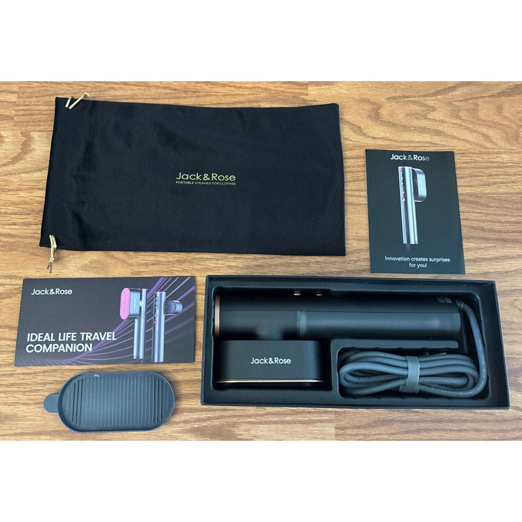 Jack And Rose Dual Voltage Travel Steamer & Iron 100-240V Portable 15s Heat Up