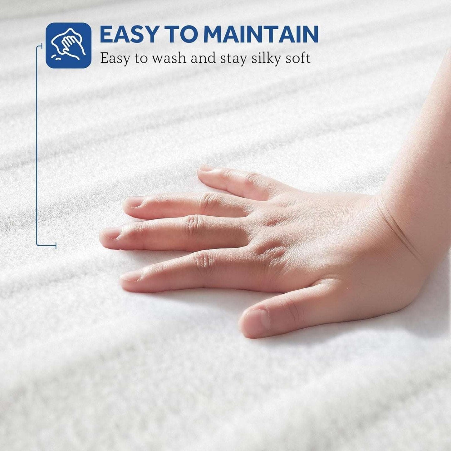 Sealy Heated Mattress Pad Cover Full Size 54"x75" Warm Deep Pocket Auto Shut-Off