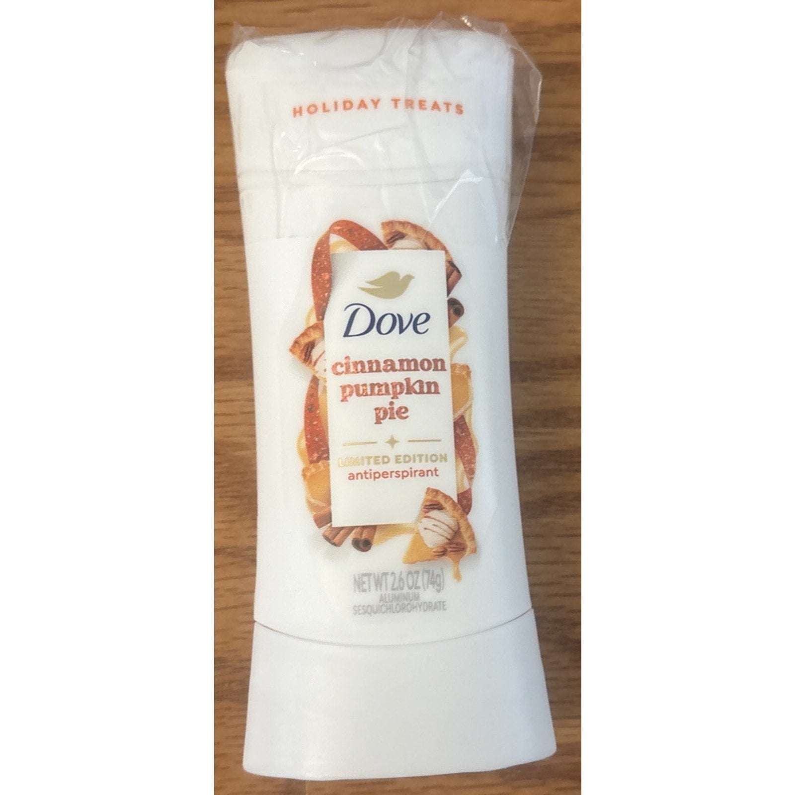 5PC Dove Limited Edition Cinnamon Pumpkin Pie 3 x Body Wash & 2 x Deodorant Set