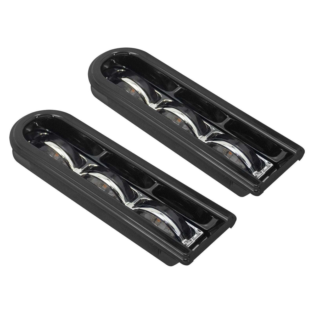 VG MOTO Saddlebag Filler LED Lights w/ Clear Lens for Harley Touring 2014-2022