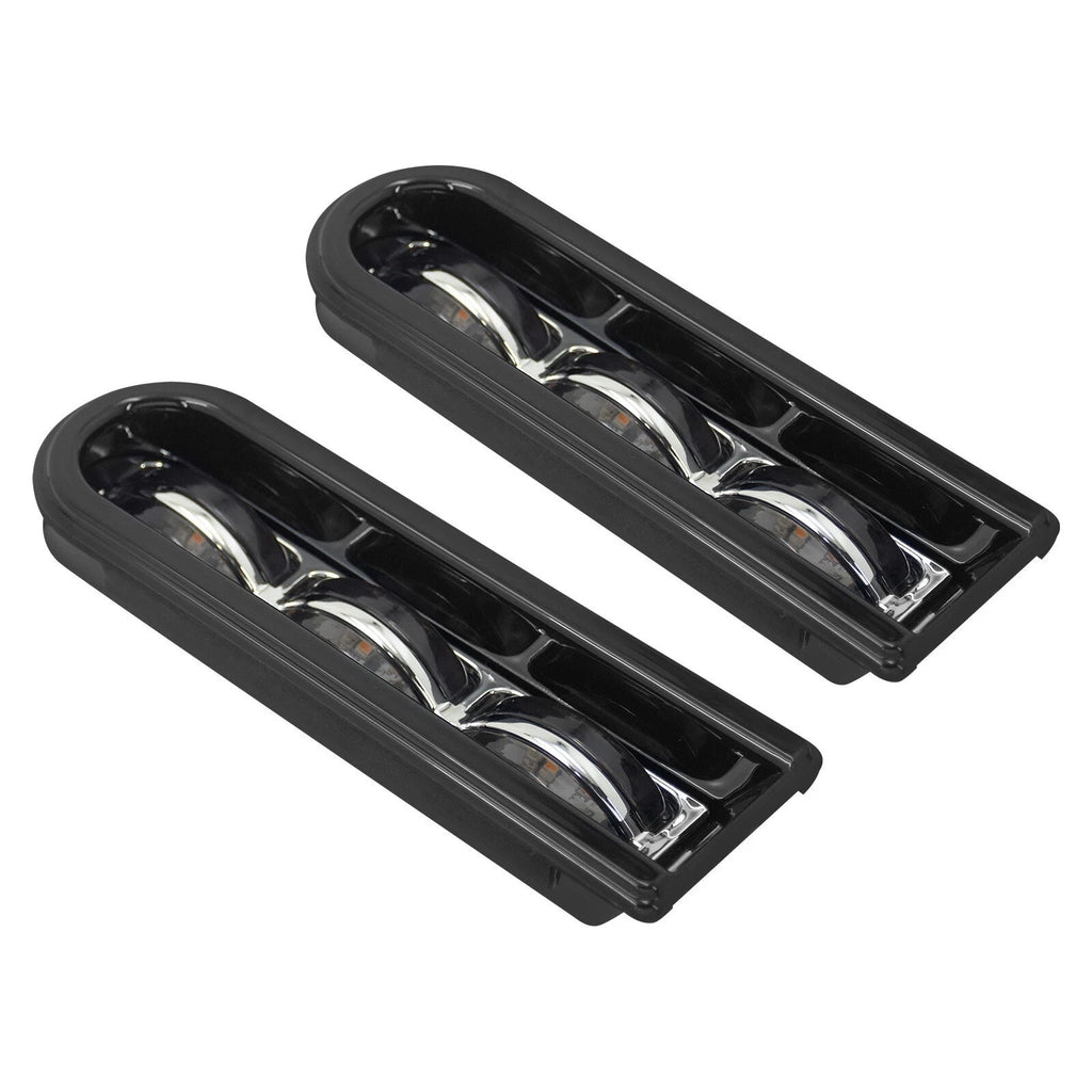 VG MOTO Saddlebag Filler LED Lights w/ Clear Lens for Harley Touring 2014-2022