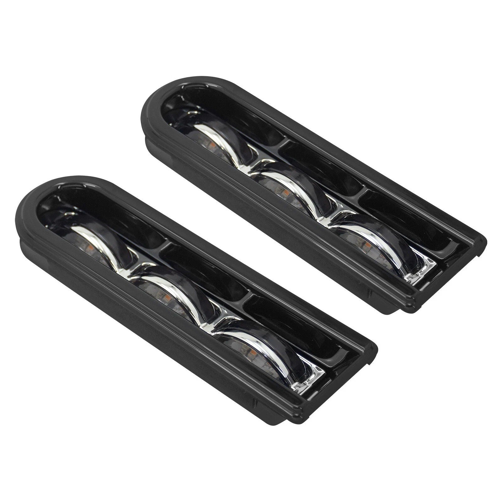 VG MOTO Saddlebag Filler LED Lights w/ Clear Lens for Harley Touring 2014-2022