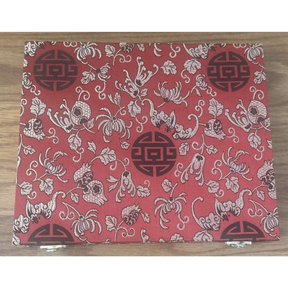 Traditional Chinese Mahjong Game Set w/ 144 Engraved +2 Spare Tiles, Dice & Case