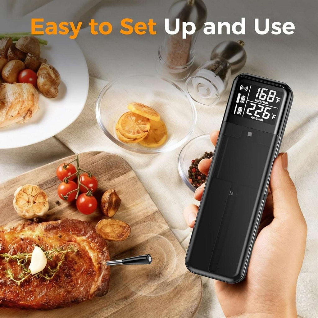 Smart Wireless Bluetooth Meat Thermometer Multi-Sensor, Instant Read with APP
