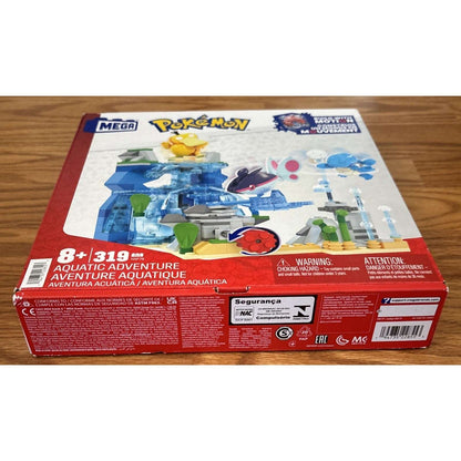 Mega Bloks Pokémon HXF79 Pokémon Aquatic Adventures Motion Building Set