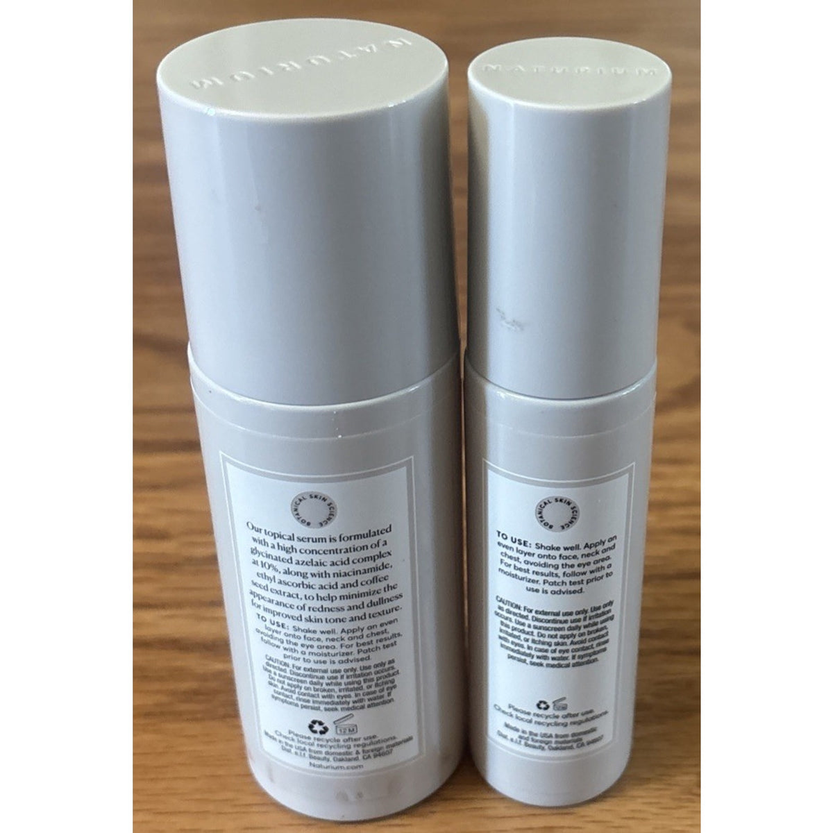 2PC Naturium Azelaic Topical Acid 10% (2oz Jumbo + 1oz) Niacinamide Redness Tone