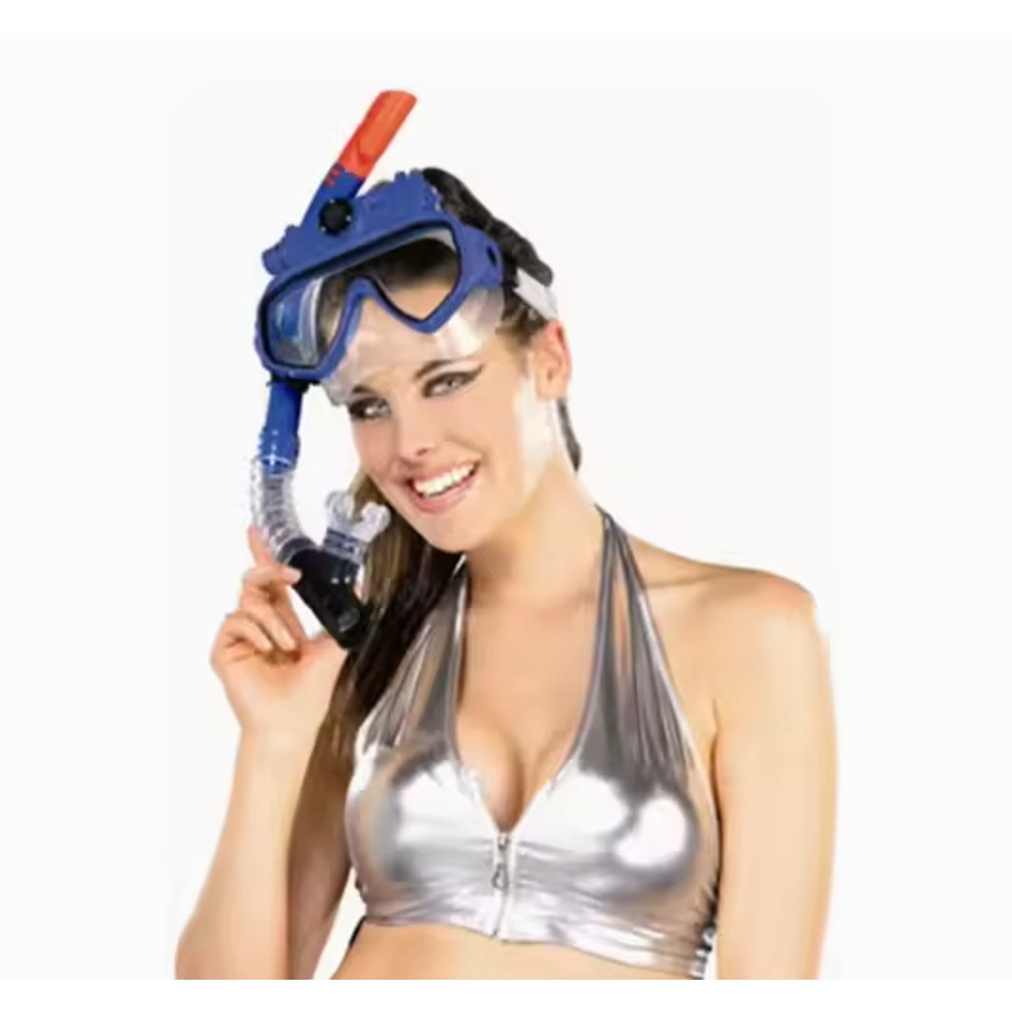 Underwater 5.0MP Digital Camera Diving Snorkeling Mask, DVR W/ HD 1080P/2K Video