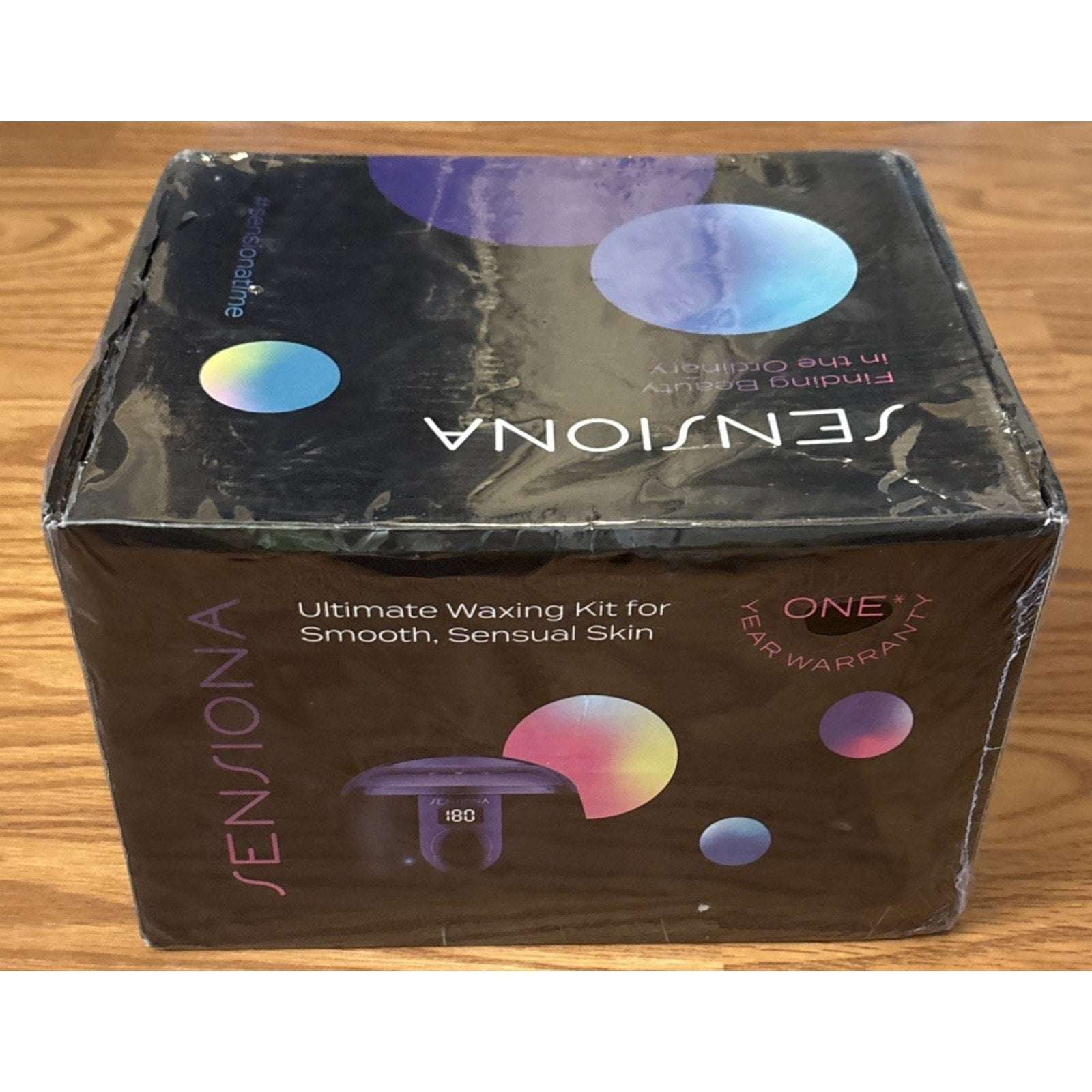 Sensiona Hot Wax Hair Removal Complete Professional Kit - Adjustable Temperature