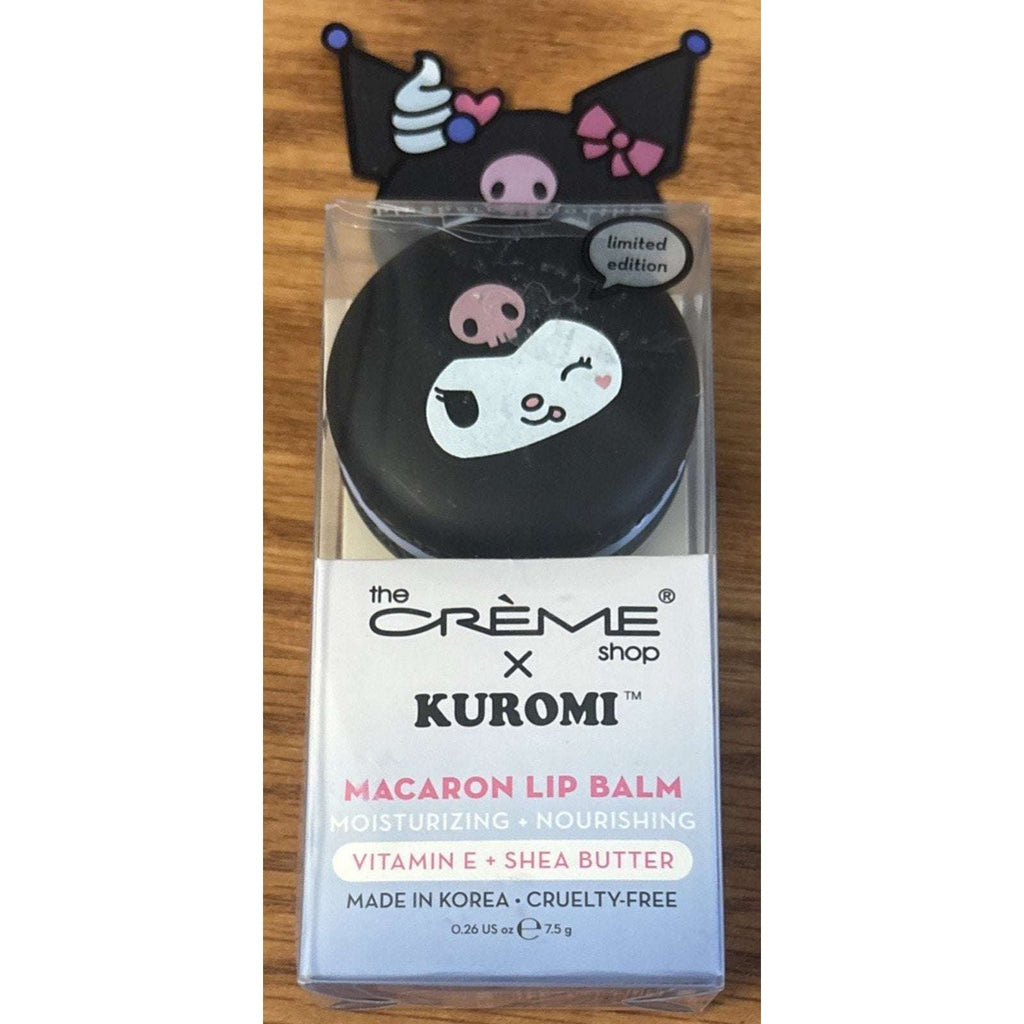 The Creme Shop x Kuromi Macaron Lip Balm, Blueberry Smoothie Limited Edition NEW