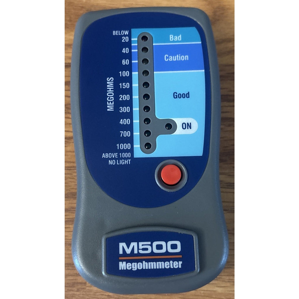 M500 Megohmmeter HVAC Insulation Resistance Testing Up to 1000 Megohms for Supco