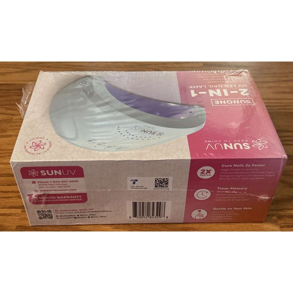 SUNUV SUN1 Hybrid UV + LED Lightbeads Nail Lamp for All Gel Polish & Extensions