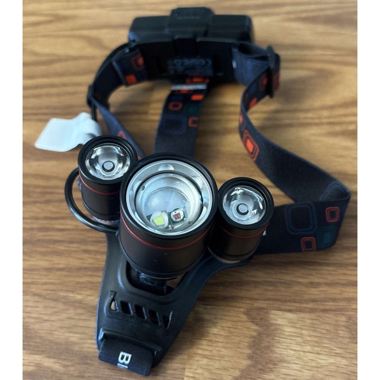 LED Headlamp, Super Bright Rechargeable Headlight Flashlight - 3 Lights 5 Modes
