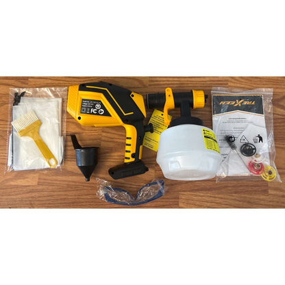 TREXEEN CORDLESS PAINT SPRAYER FOR DEWALT 20V MAX BATTERY(BATTERY NOT INCLUDED)