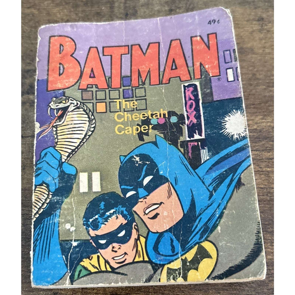 Vintage 1969 BATMAN The Cheetah Caper WHITMAN DC Comics 5771 Big Little Book 49¢
