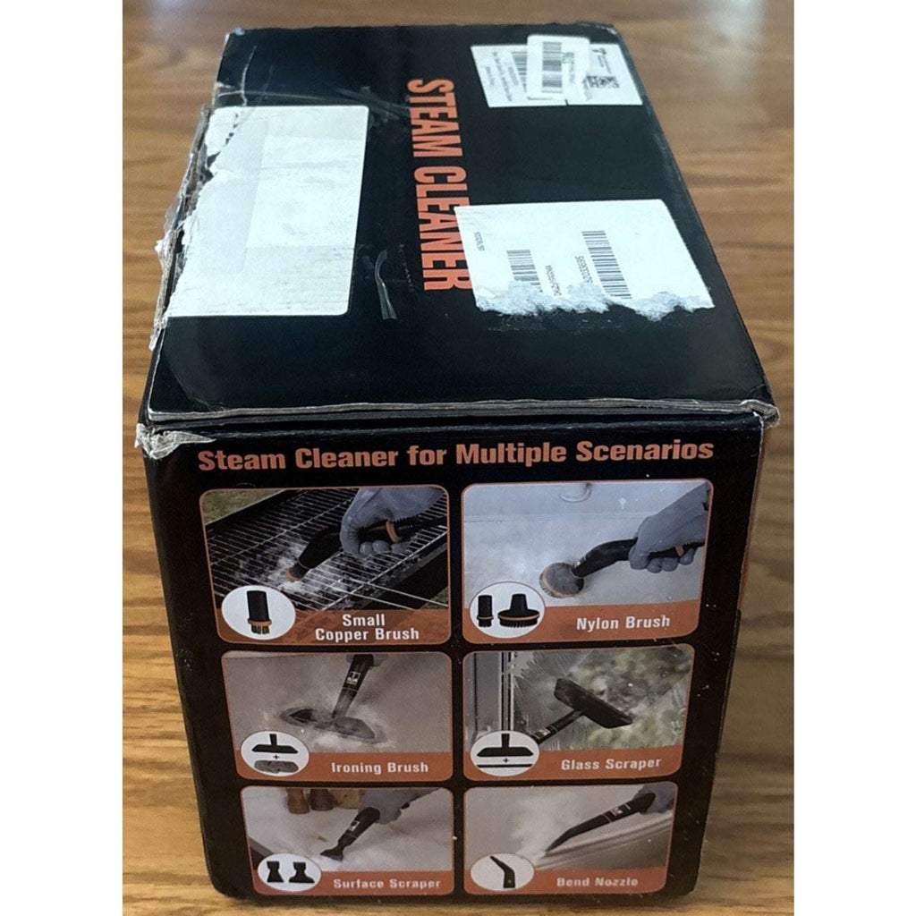 Portable High Pressure Steam Cleaner, 6-Level Adjustable, 15s Heat, 1.25L Tank