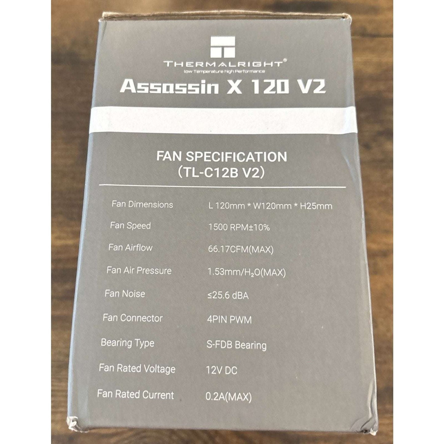 Thermalright Assassin X 120 V2 RYZEN CPU Fan Cooler w/ Heatsink 1500RPM AM5/AM4