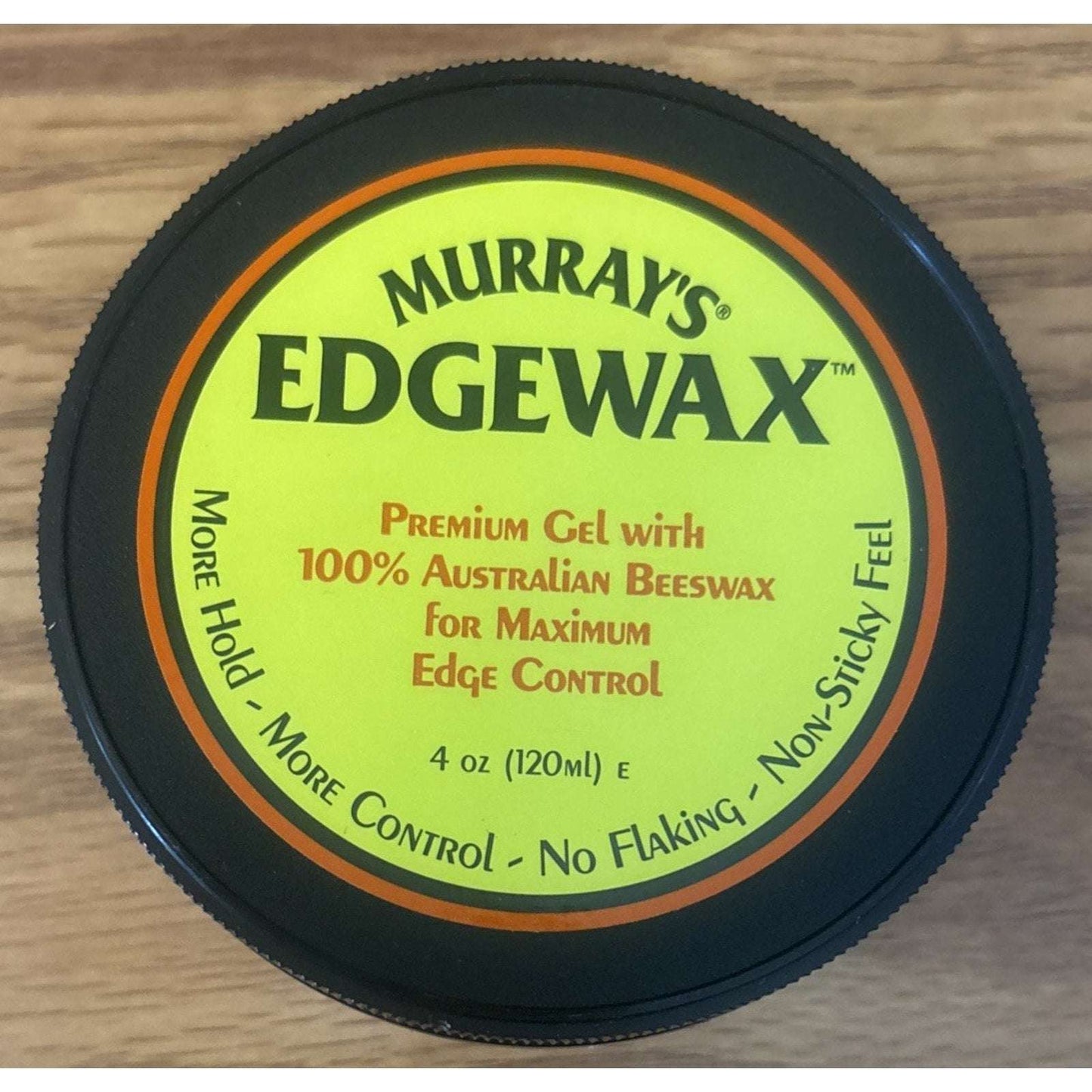 Murray's Edgewax Premium Beeswax Gel Max Edge Control, No Flaking & Non-Sticky