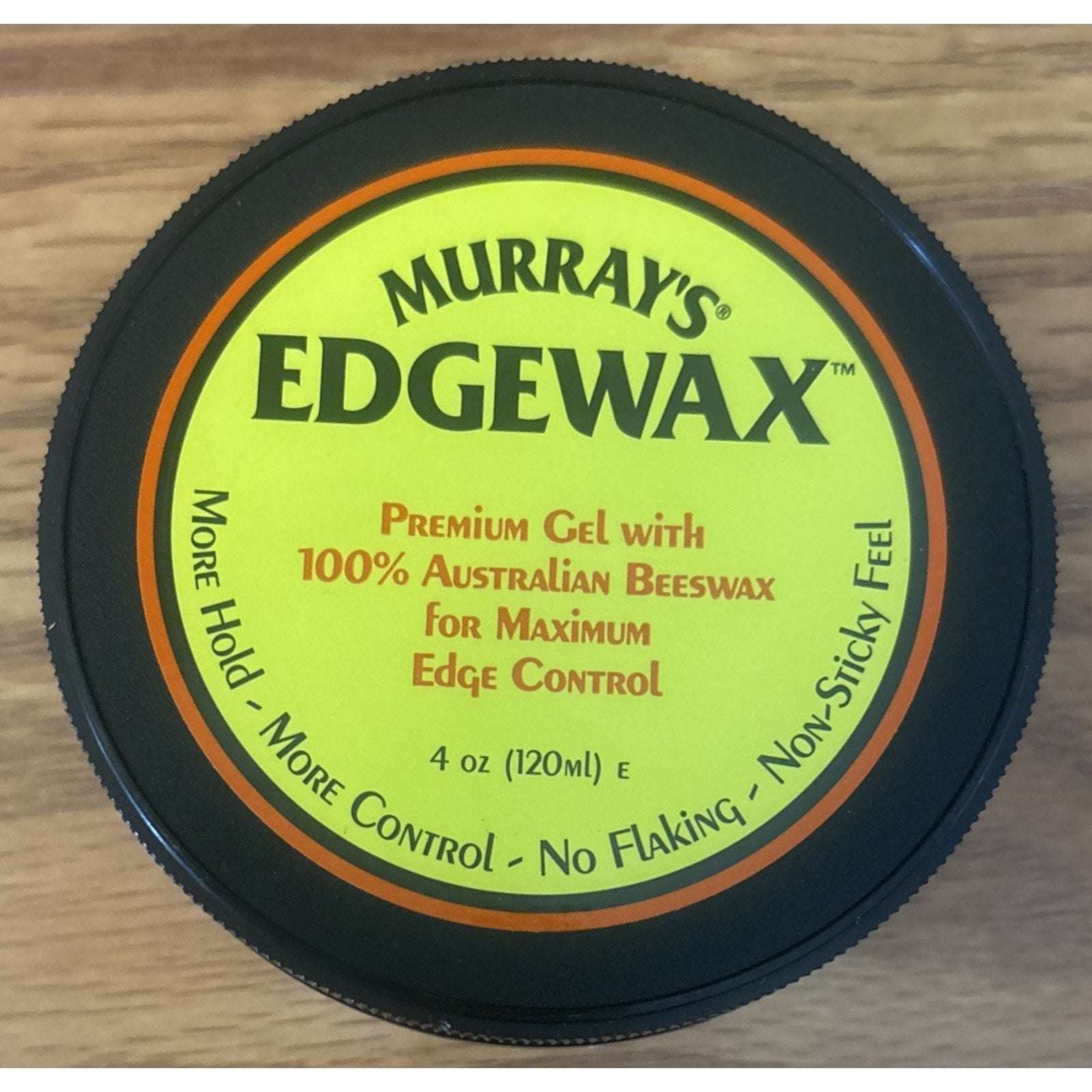 Murray's Edgewax Premium Beeswax Gel Max Edge Control, No Flaking & Non-Sticky