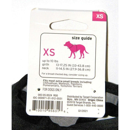 Boots & Barkley Dog Harness Reflective Adjustable Comfort Wrap Size XS