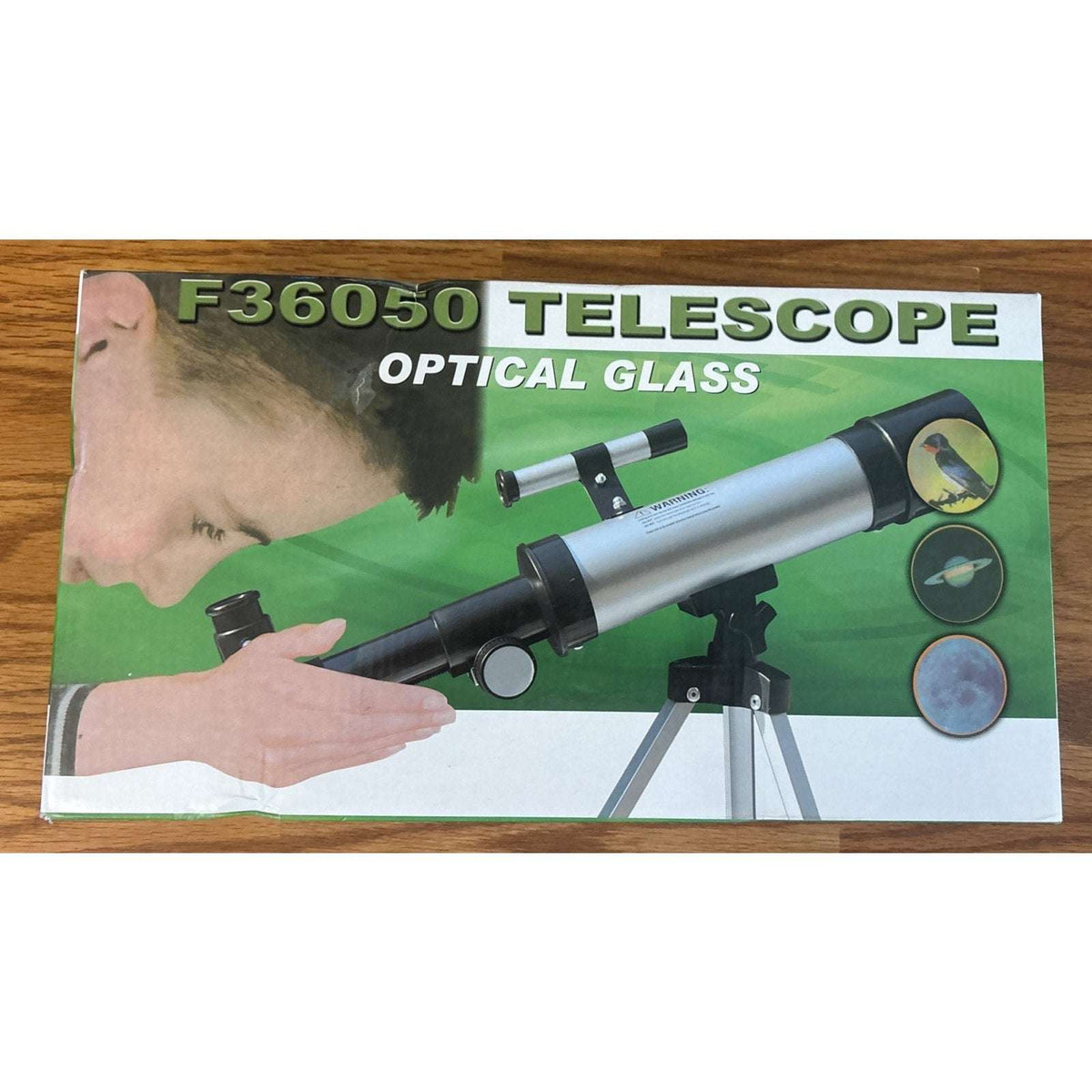 90X F36050 Astronomical Telescope w Portable Tripod, Lens, Filters & Eyepiece