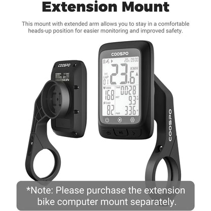 COOSPO BC107 Bluetooth ANT+ Dual GPS Cycling Computer Waterproof Bike Tracker