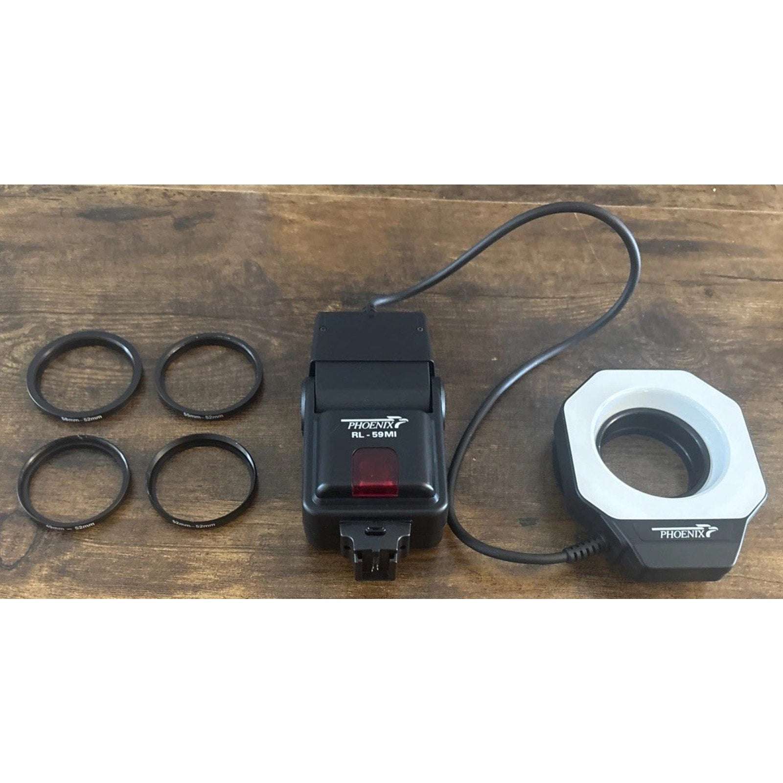 Phoenix Smart Auto Flash RF-59Mi TTL Hot Shoe Macro Ring Light Flash for Minolta