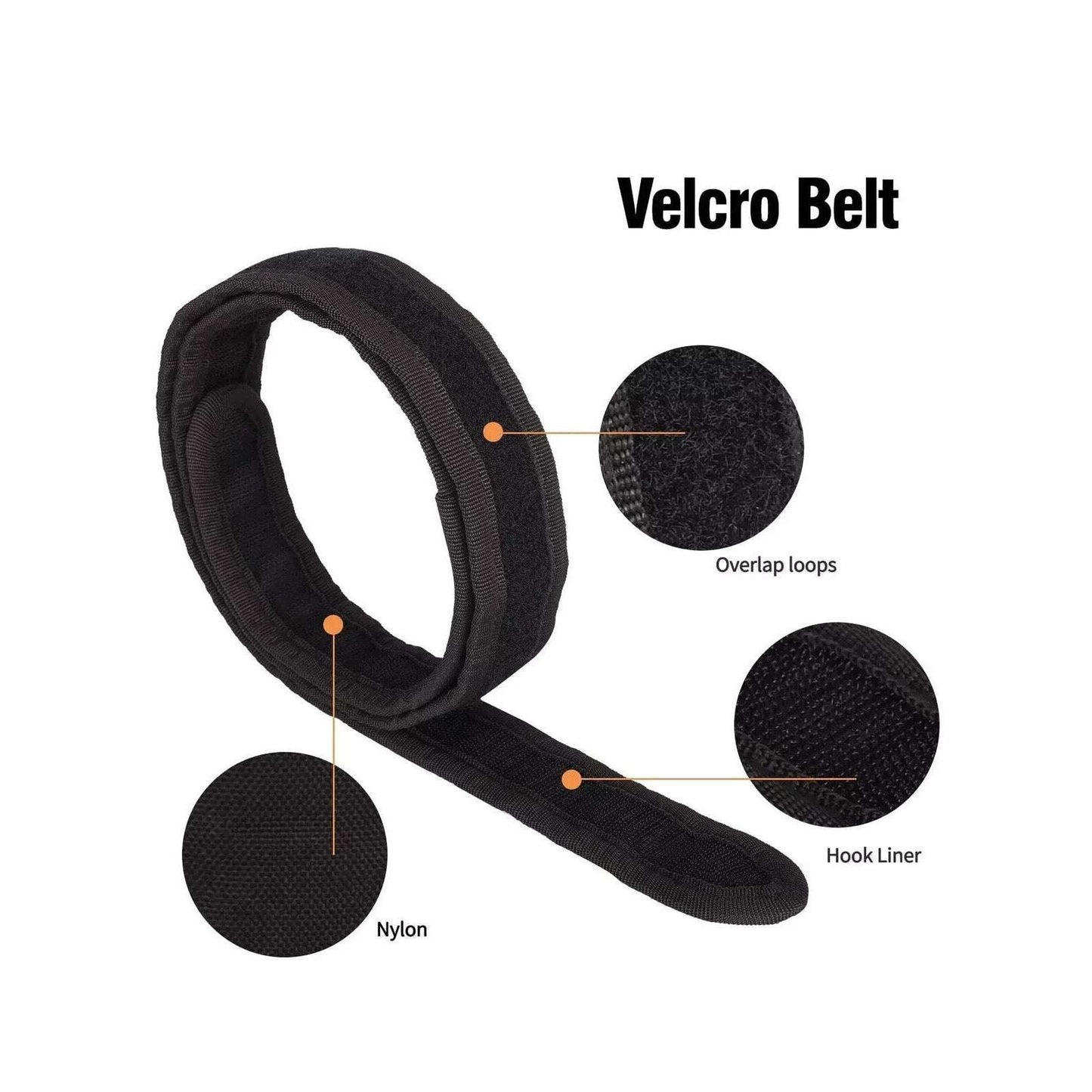 YAKEDA Tactical Duty 7in1 Battle Belt Law Enforcement Police Utility Adjustable