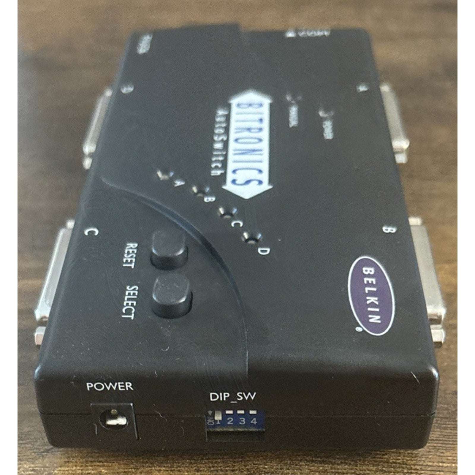 Belkin F1U126-KIT Bitronics Data AutoSwitch 4 Parallel Port IEEE 1284 Cable Incl