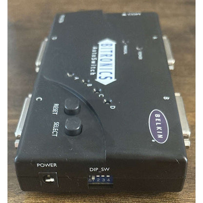 Belkin F1U126-KIT Bitronics Data AutoSwitch 4 Parallel Port IEEE 1284 Cable Incl