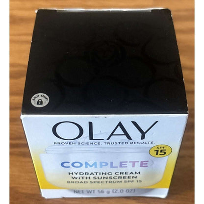 3PK Olay Complete Hydrating Cream Moisturizer 2oz SPF 15 Broad Spectrum Exp 5/27