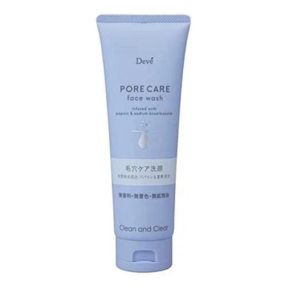 Japan Beauty Kumano Yushi Deve Pore Care Facial Cleanser 170g