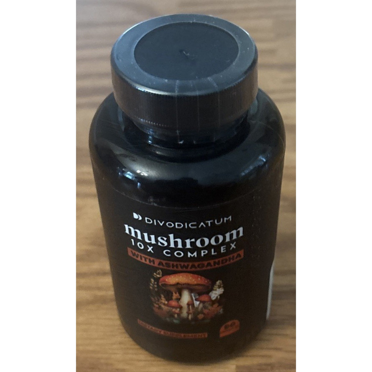 Advanced Mushroom Complex Capsules - 10X Lions Mane Supplement 90ct EXP: 06/2027