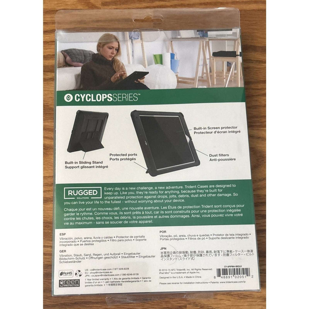 Apple iPad Mini 4 Trident Sliding Case Cyclops Series w/ Built-in Stand & Screen