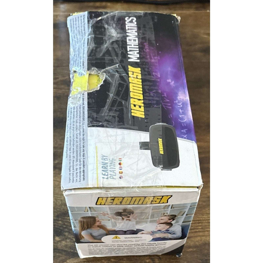 HEROMASK VR Headset Math Mathematics Educational Games for 5+ years