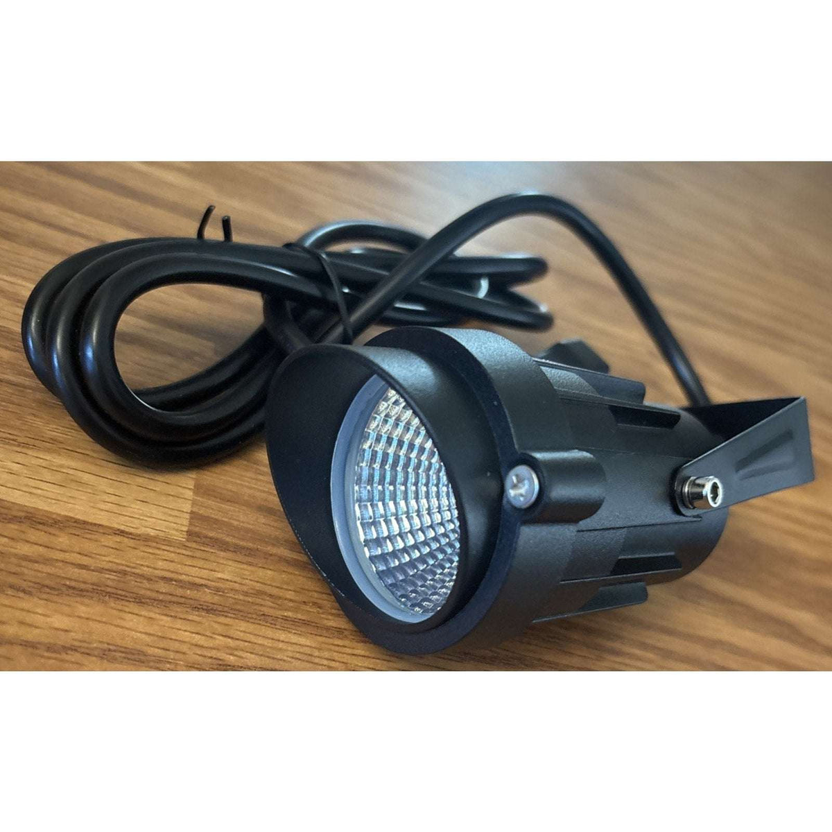 SUNVIE 4 Pack RGBW 12W Outdoor Waterproof Landscape Spotlights Plug-In w/ Remote