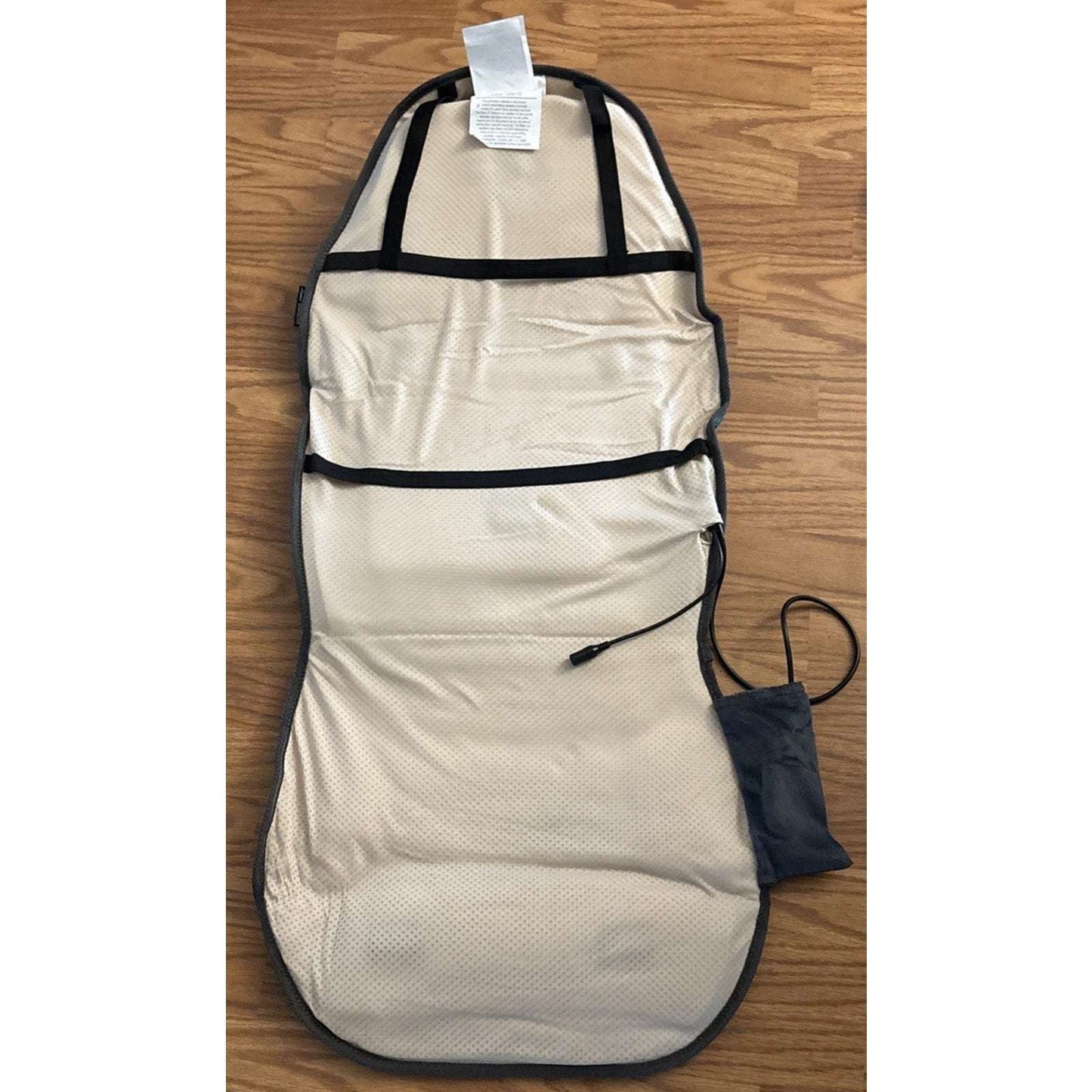 Snailax Massage Seat Cushion Back Massager w/ Heat, 6 Vibration Massage , Timer,