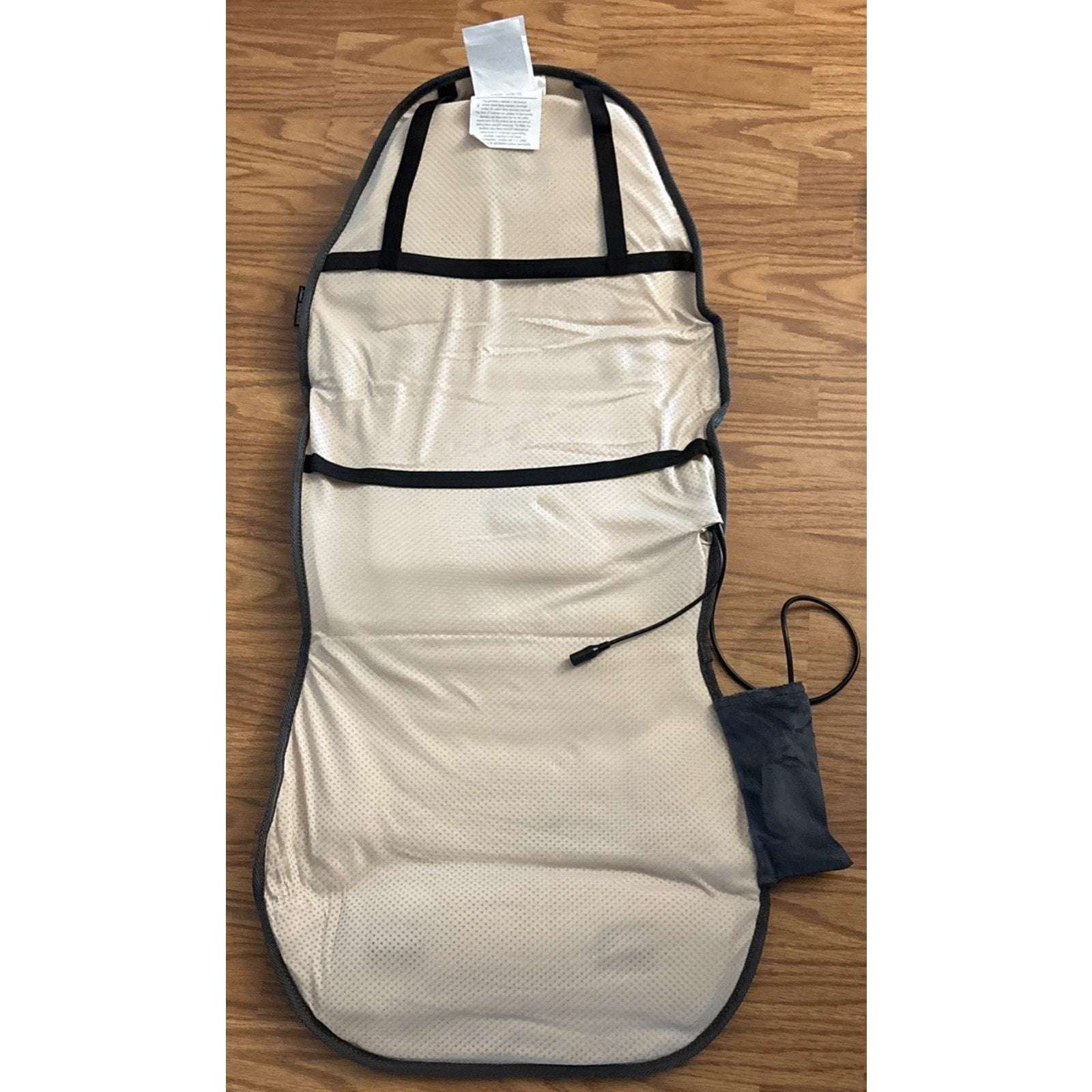 Snailax Massage Seat Cushion Back Massager w/ Heat, 6 Vibration Massage , Timer,