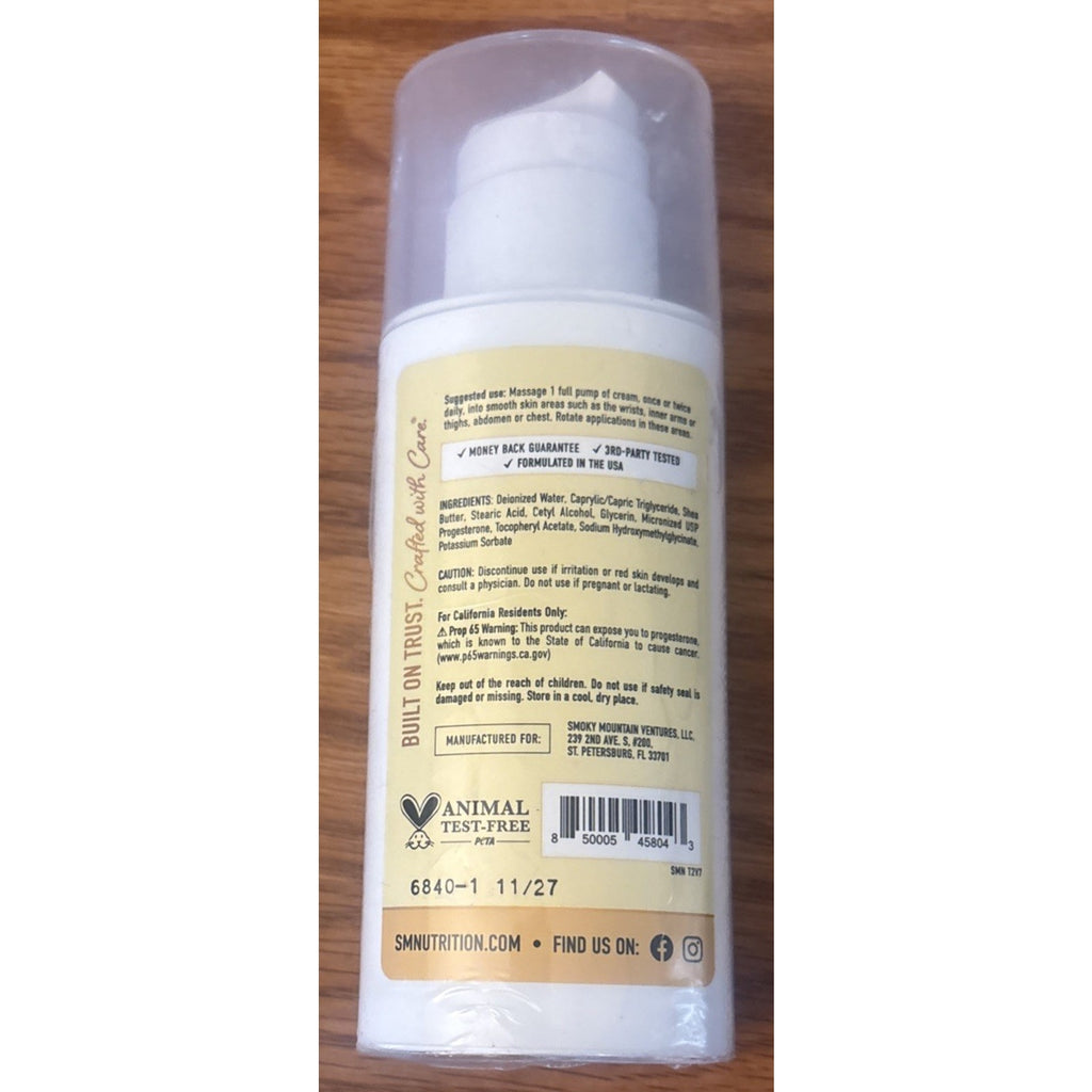 Advanced Progesto-Life Balancing Skin Cream Women 4oz SM Nutrition Progesterone