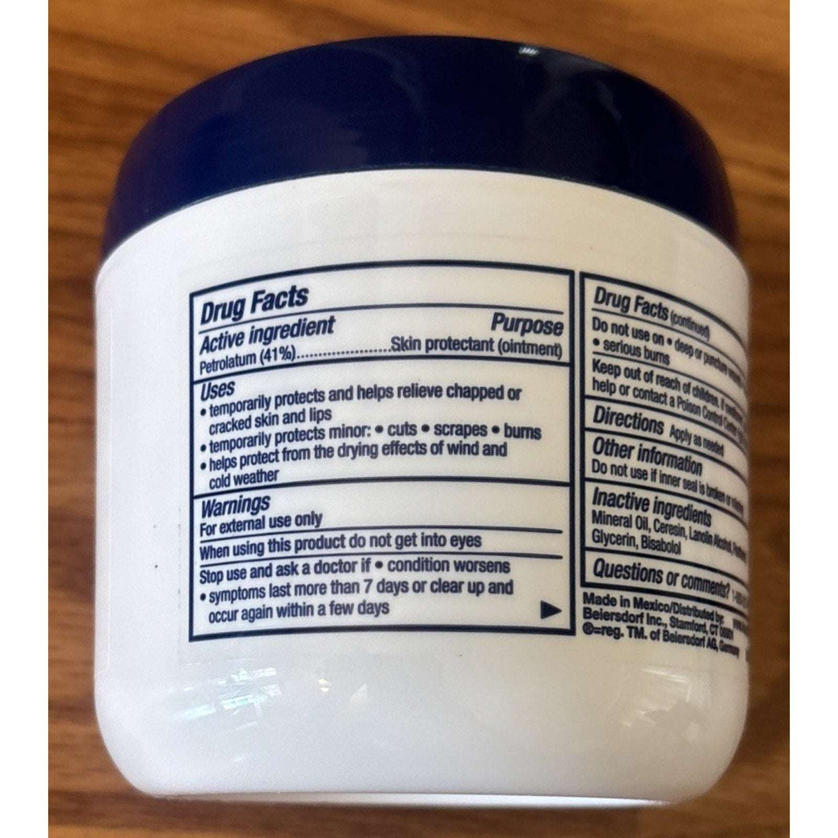 Aquaphor Healing Ointment Advanced Therapy Skin Protectant, 14 Oz Jar NEW