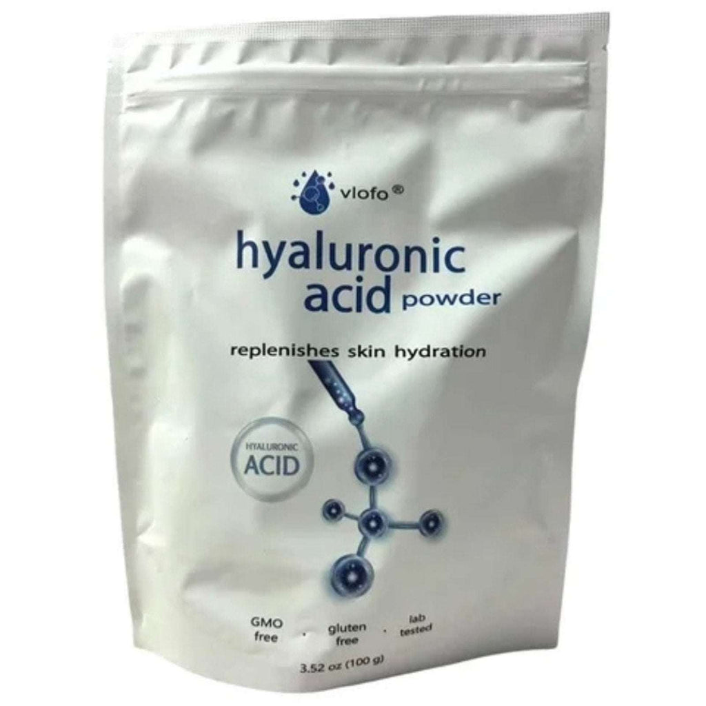Hyaluronic Acid Powder Skin Hydration, Plumping & Anti-Aging 3.52oz Cosmetic Gra
