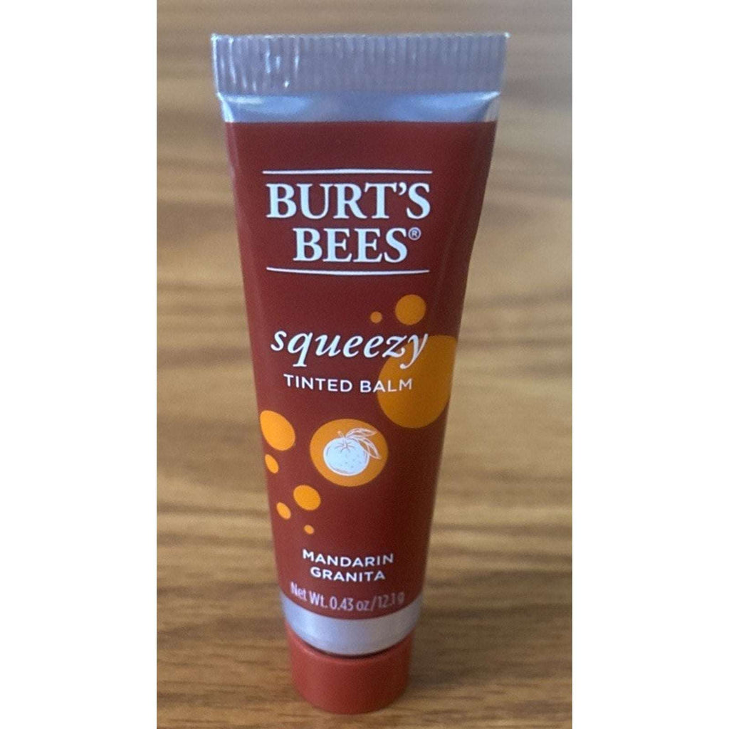 Burts Bees Squeezy Hydrating Tinted Lip Balm in Mandarin Granita (3-Pack)