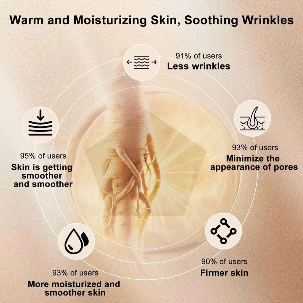 Ginseng Gold Extract Anti Aging Essence Oil, Anti-Wrinkle Polypeptide 120ml