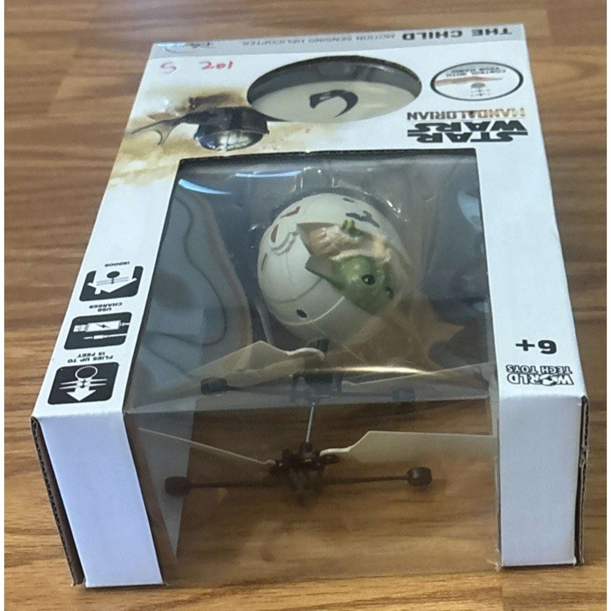 Star Wars Mandalorian The Child Motion Sensing Flying Helicopter Baby Yoda Drone