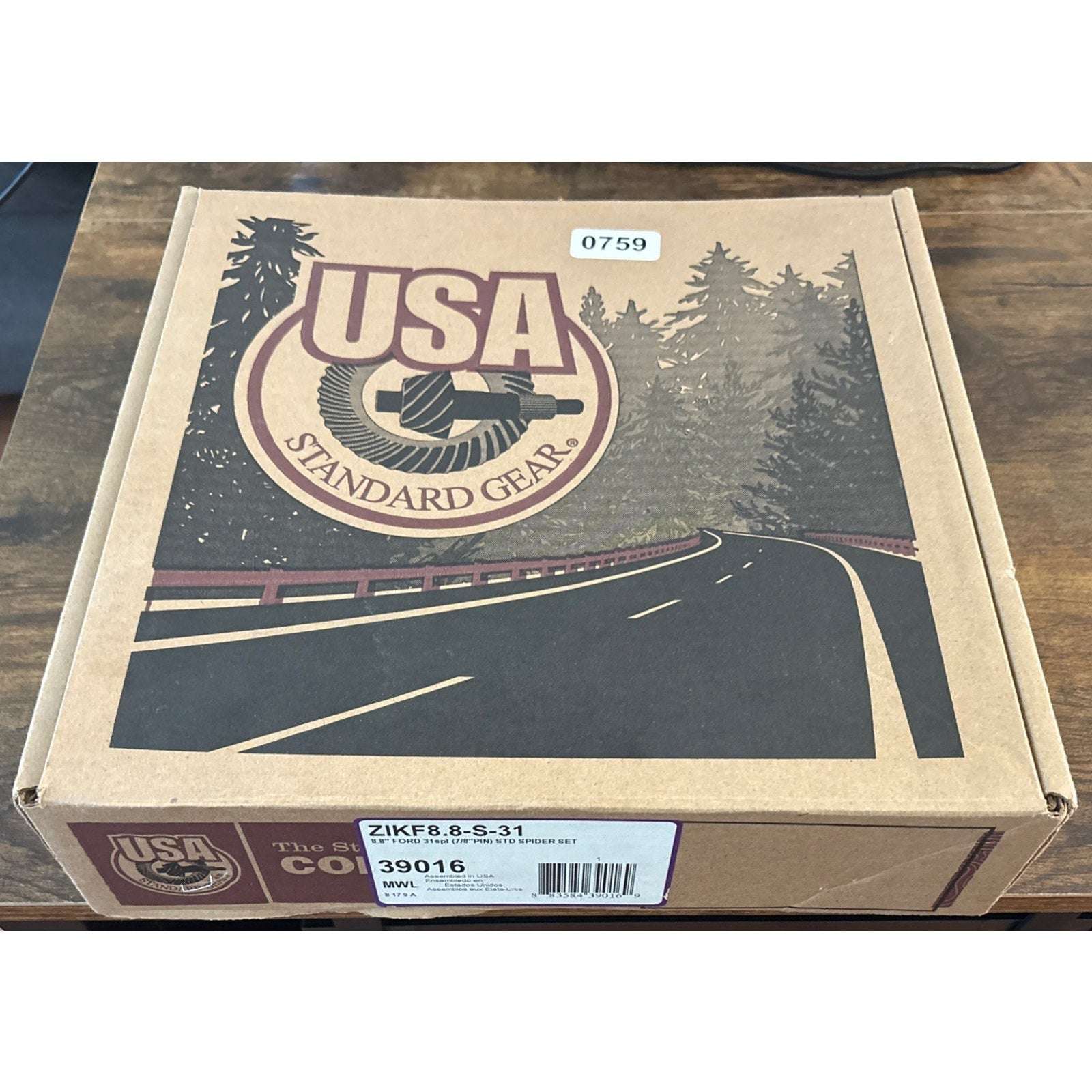 USA Standard Gear 8.8" Ford 31 Splice 7/8" PIN STD Spider Set ZIKF8.8-S-31