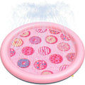 Wading Pool Summer Peteast 67" Dog/Kid Anti-Slip Splash Pad 0.58 mm Thickened