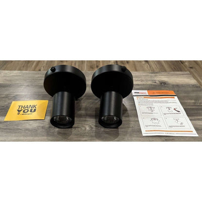 VANoopee 10W Dimmable Flicker Free Ceiling Flush Mount Adjustable Spotlight 2Pk